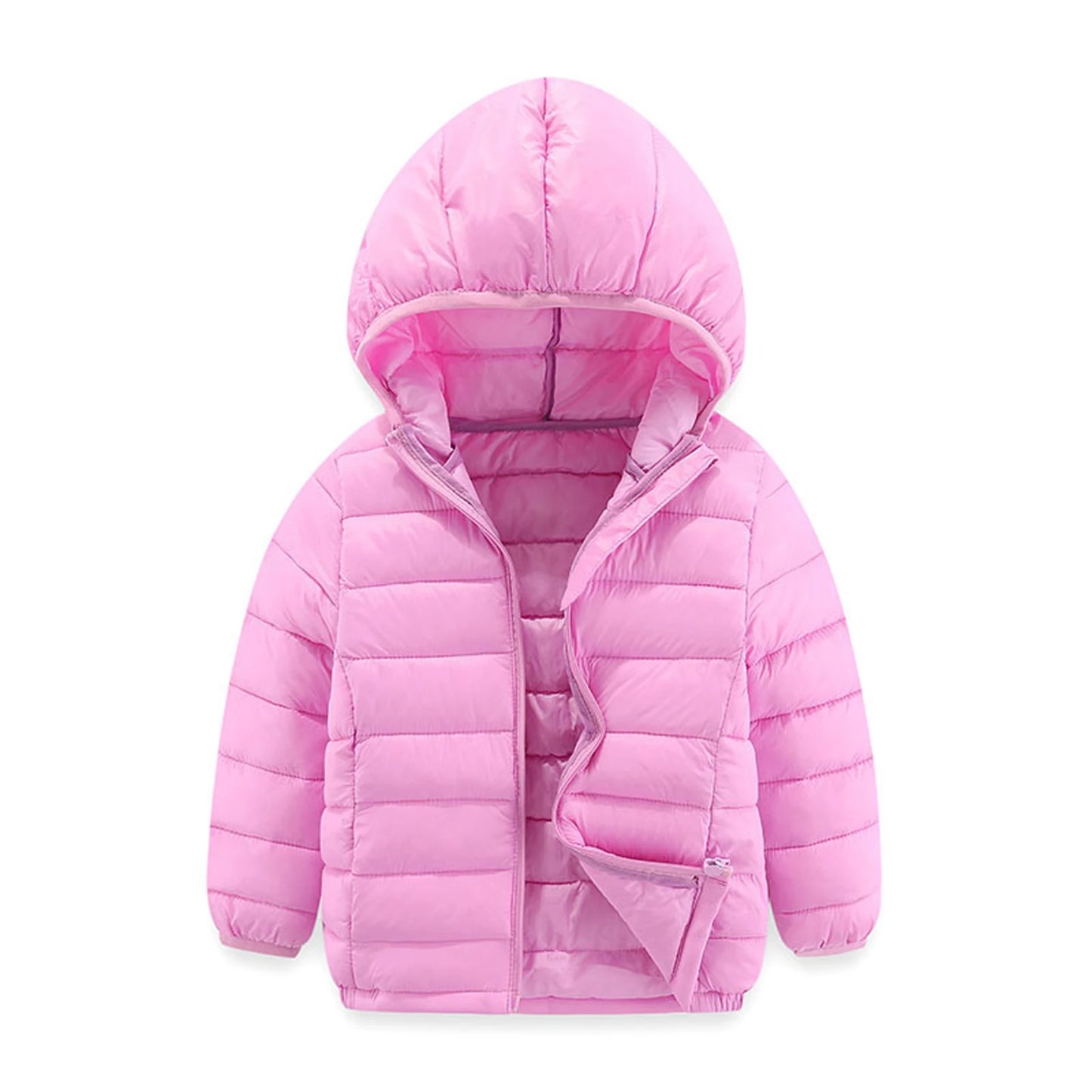 Children 4-14 Years Old Down Cotton Jackets Kids Clothes For Boys Girls Cotton Padded Clothes Kids Hooded Coats
