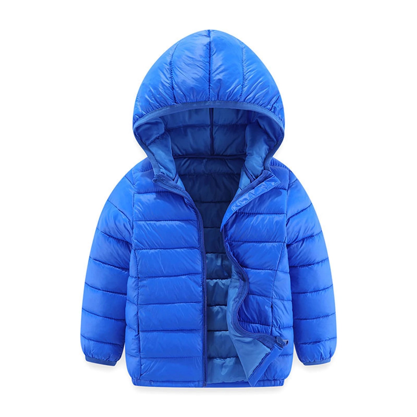 Children 4-14 Years Old Down Cotton Jackets Kids Clothes For Boys Girls Cotton Padded Clothes Kids Hooded Coats