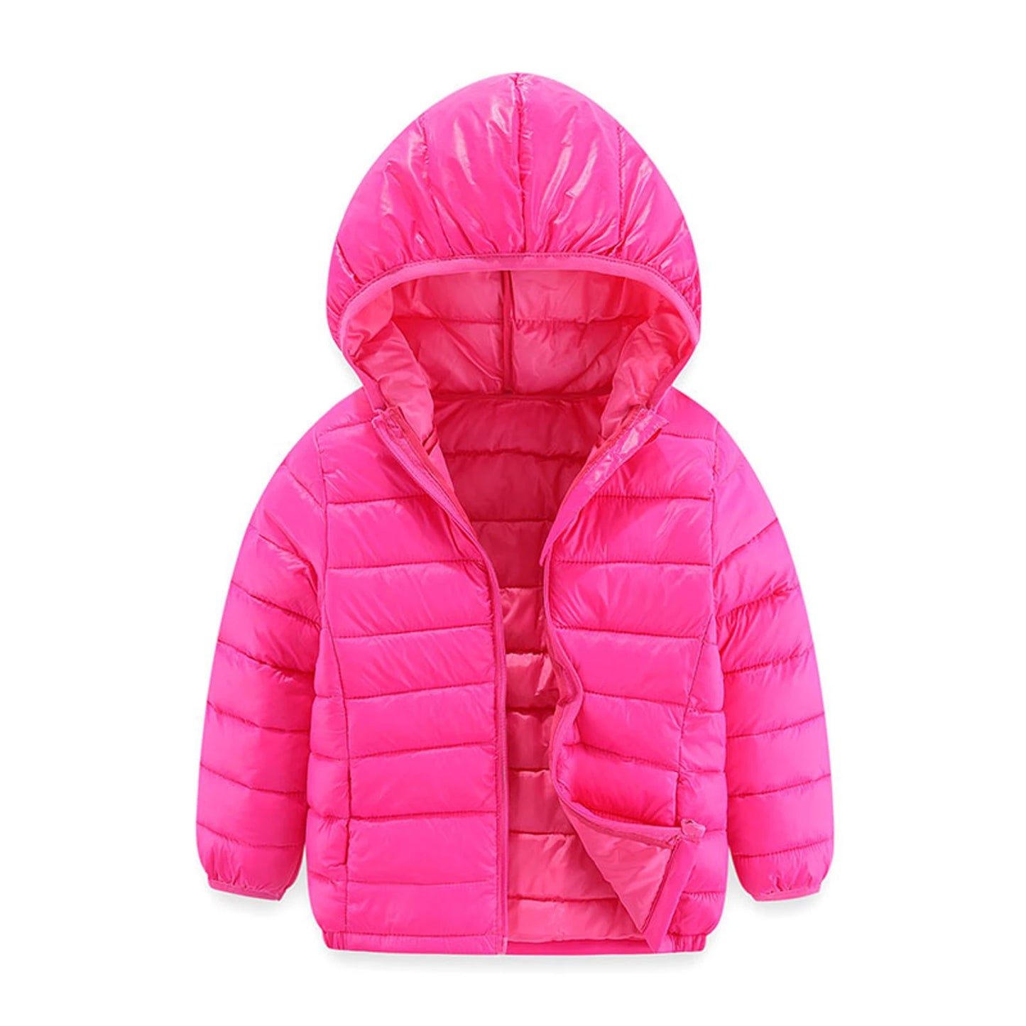 Children 4-14 Years Old Down Cotton Jackets Kids Clothes For Boys Girls Cotton Padded Clothes Kids Hooded Coats
