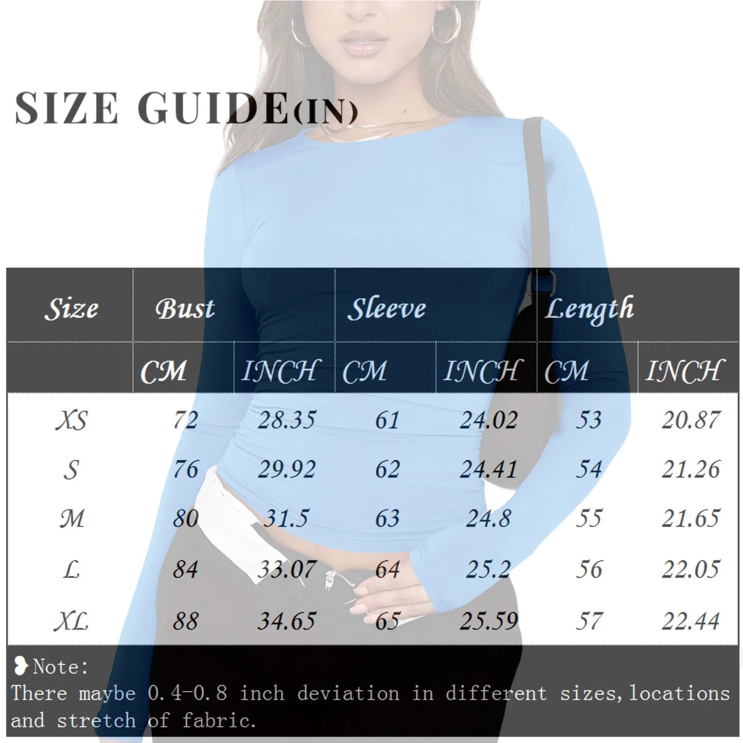 Women Fashion Casual Long Sleeve T Shirt Lady Minimalist Style Solid Color Round Neck Top Female Casual Skinny Daily Clothes
