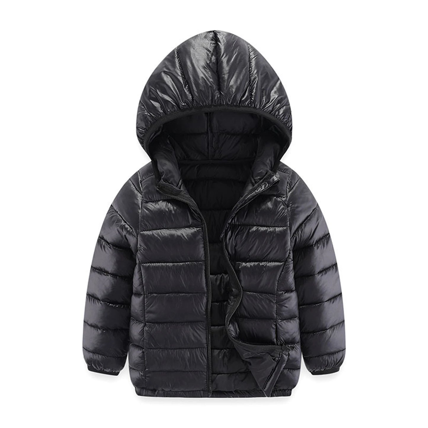 Children 4-14 Years Old Down Cotton Jackets Kids Clothes For Boys Girls Cotton Padded Clothes Kids Hooded Coats
