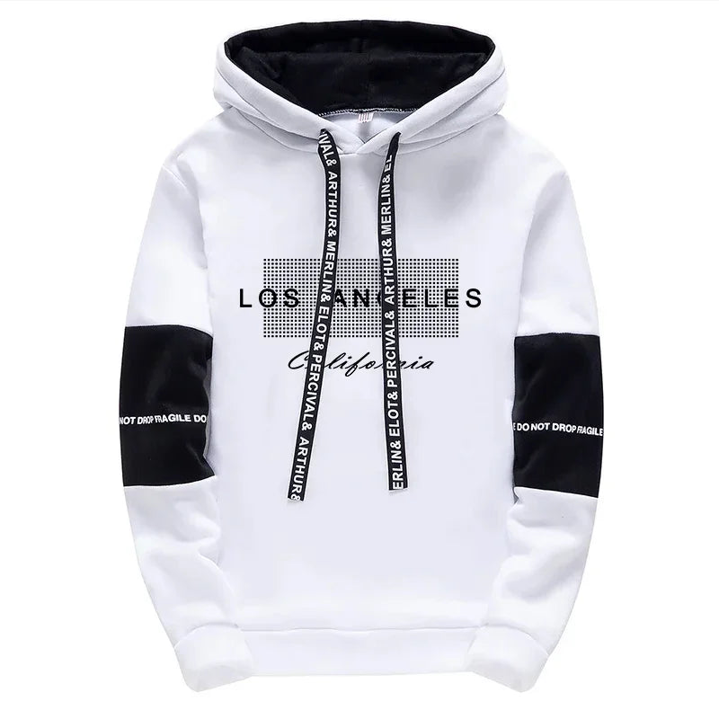 Men's Tracksuit Hoodis Sweatpants Urban Casual Fashion Jogging Suit Male Daily Casual Sports Outfit Hooded Sweatshirt Streetwear