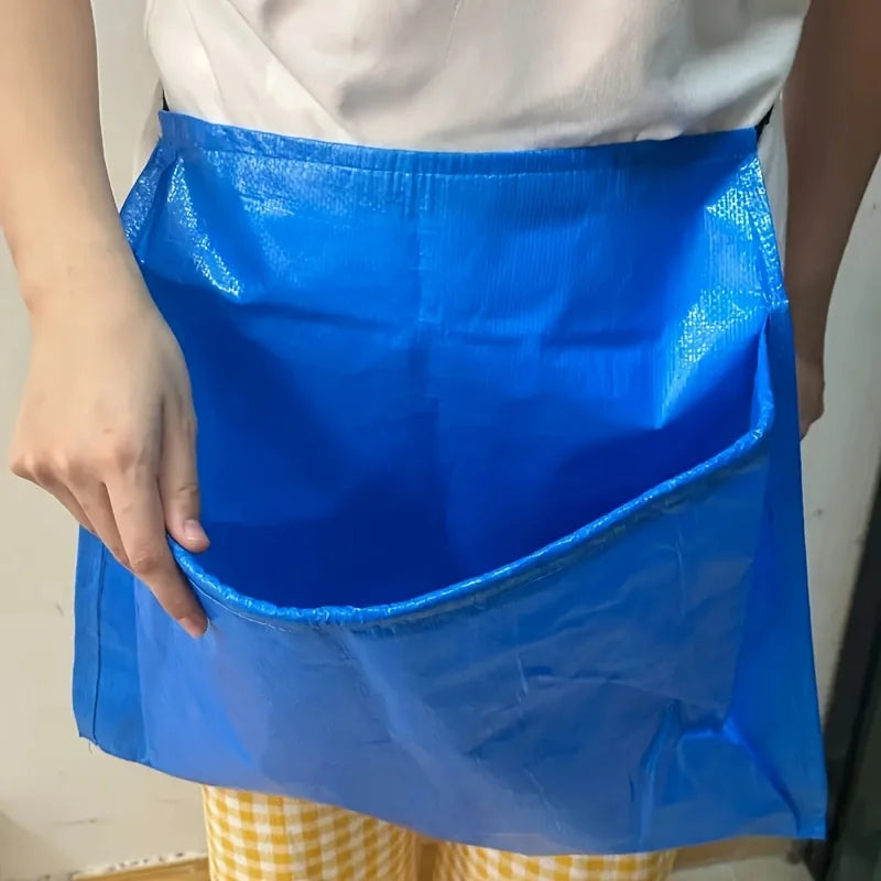 Large Capacity Gardening Apron -Clean Design - Ideal for Planting, Harvesting, Weeding, Seed Starting - Gardening Tools