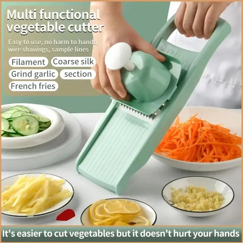 Household Multifunctional Fruit Grater Cutter Potato Household Chopper Kitchen
