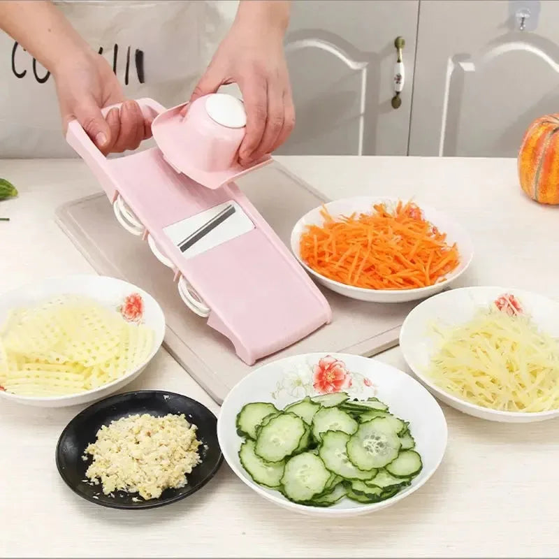 Household Multifunctional Fruit Grater Cutter Potato Household Chopper Kitchen