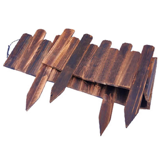 Vegetable Field Fence Edging for Garden Gardening Decorative Wood