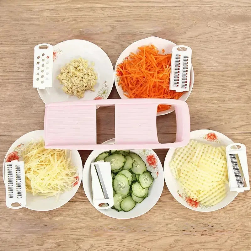 Household Multifunctional Fruit Grater Cutter Potato Household Chopper Kitchen