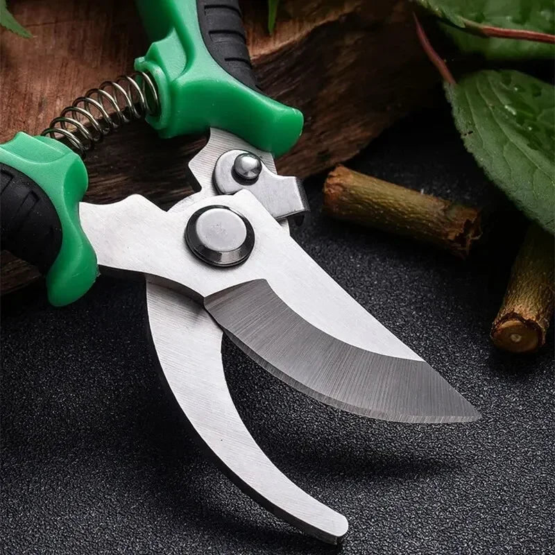 Garden Pruning Shears: Multifunctional Pruner with Stainless Steel Blade for Trimming