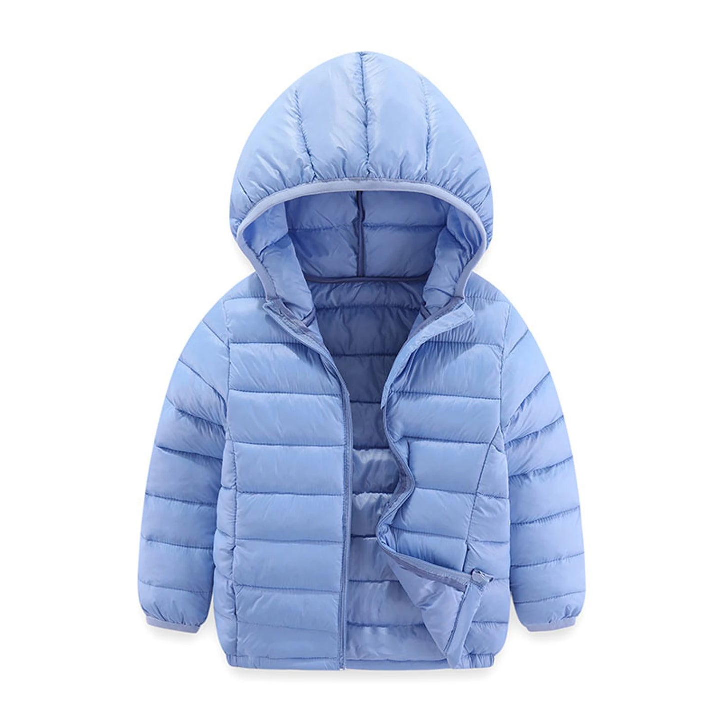 Children 4-14 Years Old Down Cotton Jackets Kids Clothes For Boys Girls Cotton Padded Clothes Kids Hooded Coats