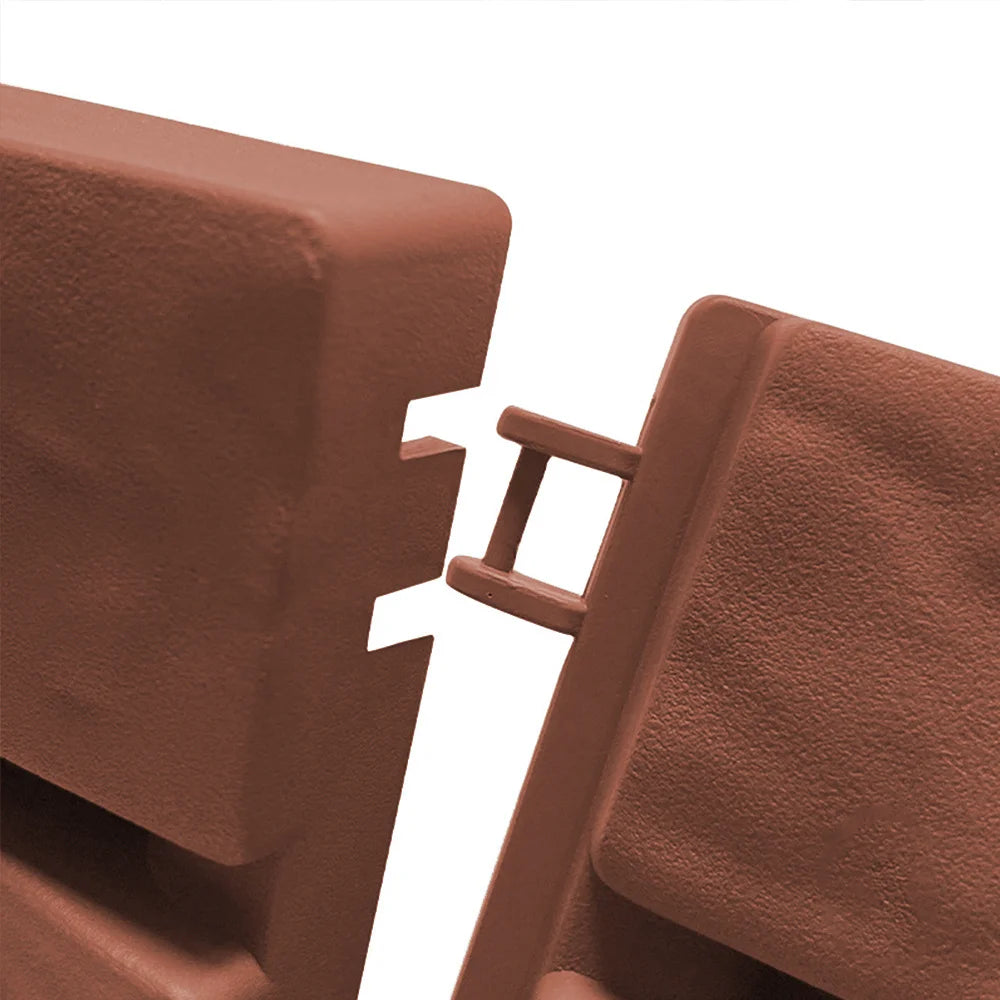 Garden Edging Border DIY Decorative Plant Support Stake Landscaping Edging Stones Brick Effect Outdoor Fence Decorative